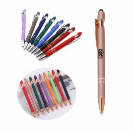 Logo Branded Ball Pen with Stylus Tip