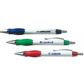 Soft Grip Click Pen Custom Engraved