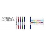 Custom Imprinted Calendar Banner Pens