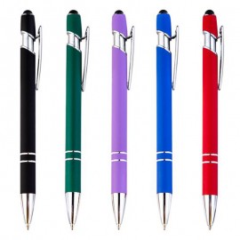 Custom Engraved Ellipse Softy Stylus Metal Pen