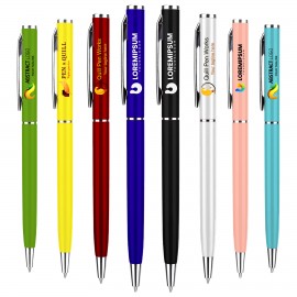 Custom Imprinted Slim Twist Pen  Custom Imprinted Slim Twist Pen