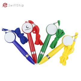 Ballpoint Pen w/ Sling Custom Imprinted  Ballpoint Pen w/ Sling Custom Imprinted