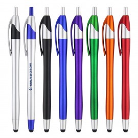 2 in 1 Stylus Ballpoint Pen Custom Engraved