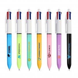 Logo Branded Four Color Ballpoint Pen