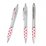 Emissary Heart Click Pen Logo Branded