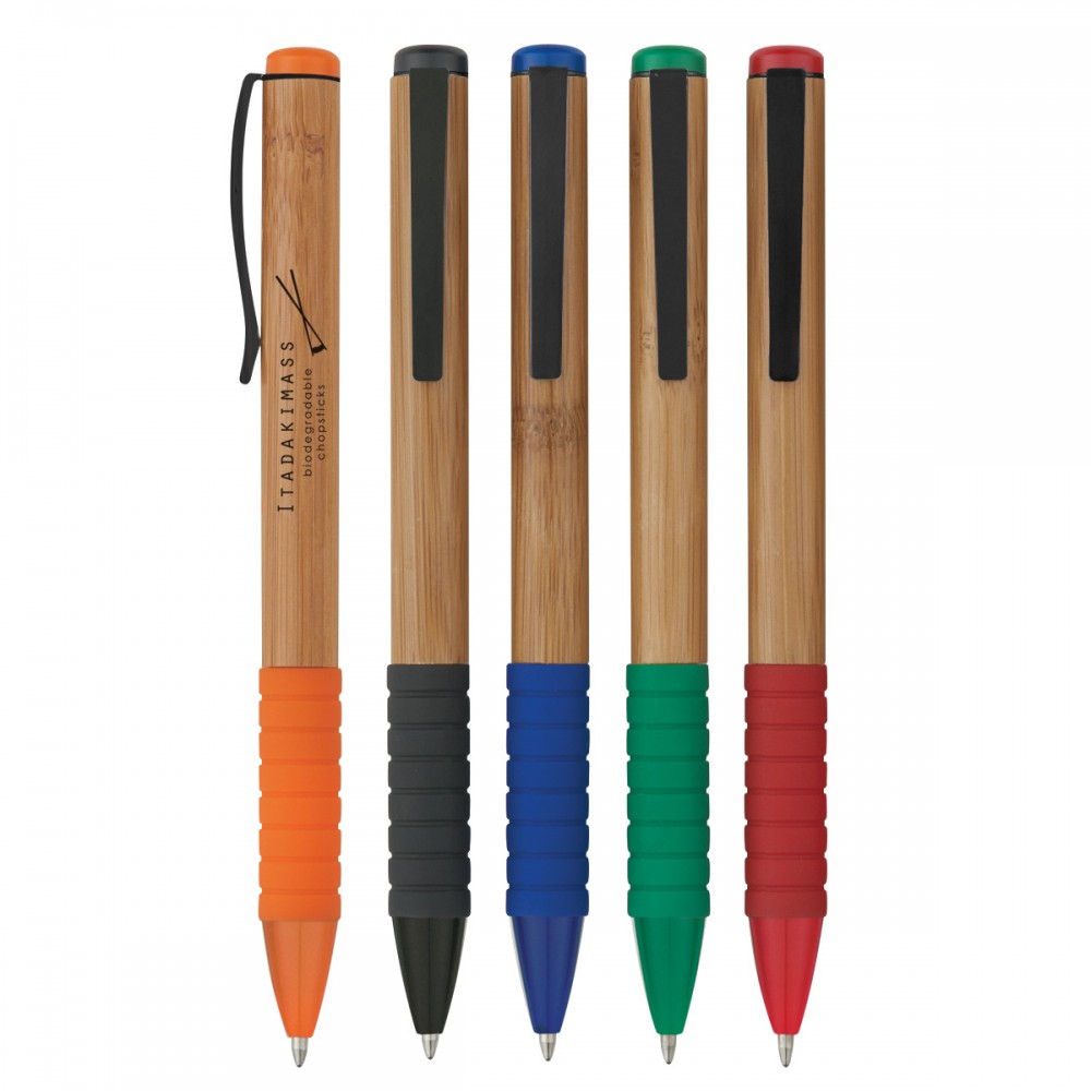 Bamboo Design Twist Pen Custom Engraved Bamboo Design Twist Pen Custom Engraved