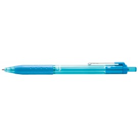 Custom Engraved Papermate Inkjoy Retractable Translucent Barrel - Turquoise