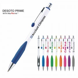 Custom Imprinted Desoto Prime Pen w/RitePlus Ink