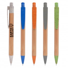 Bamboo Harvest Writer Pen Custom Engraved