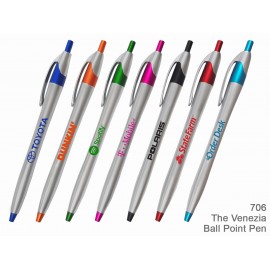 Custom Imprinted Popular The Stylish Venezia Ballpoint Pen - Office Pens