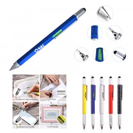 Logo Branded 6 in 1 Multi Tool Tech Pen