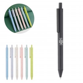 Eco-Friendly Wheat Straw Ballpoint Pen Custom Engraved  Eco-Friendly Wheat Straw Ballpoint Pen Custom Engraved