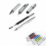 5 In 1 Multi-Function Tool Stylus Ballpoint Pen Custom Engraved