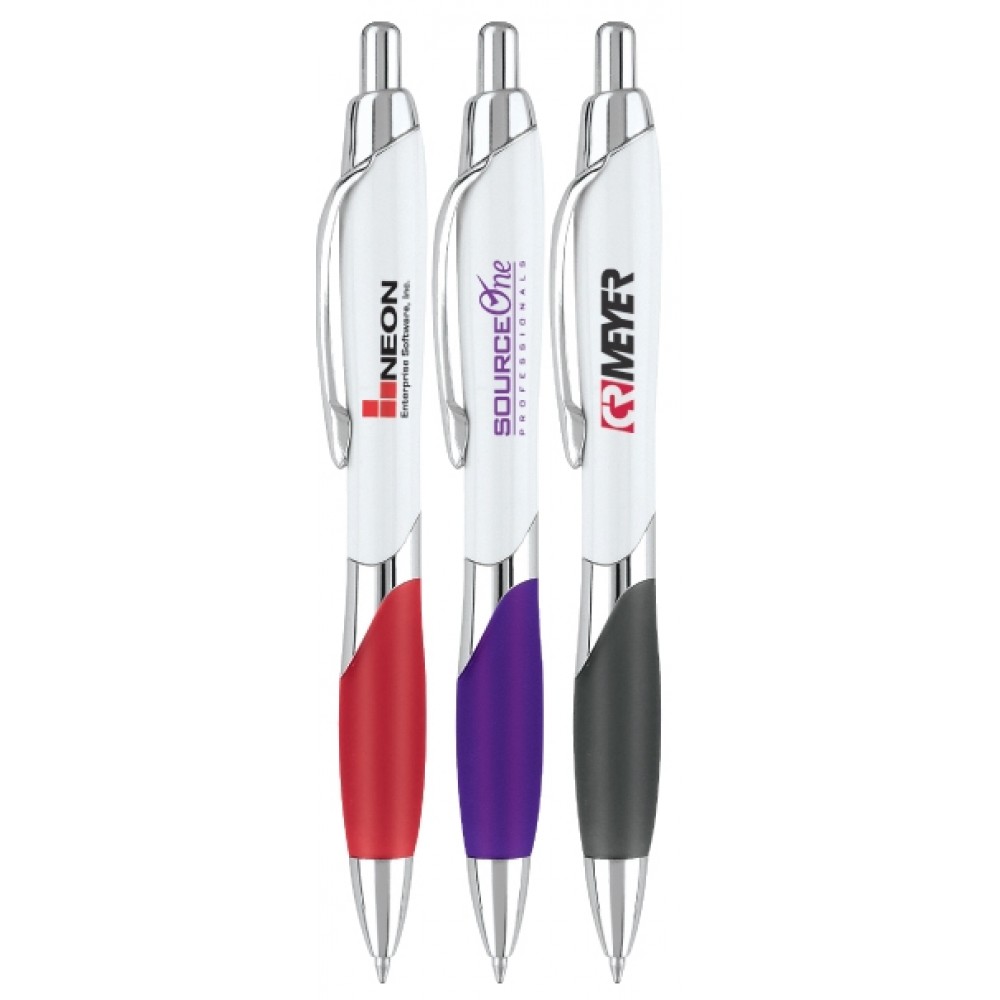Royal Jewel-Tone Ballpoint Logo Branded Royal Jewel-Tone Ballpoint Logo Branded