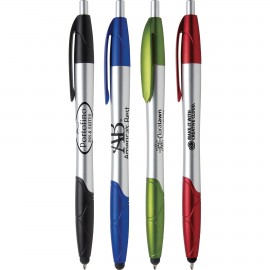 Custom Imprinted Janita Chrome Stylus Pen