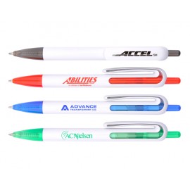 Plastic Pen - Model 1002 Logo Branded