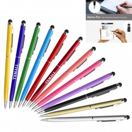 2 in1 Universal Stylus Ballpoint Pen Custom Engraved