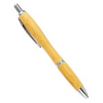 Custom Engraved Bamboo Ballpoint Pen