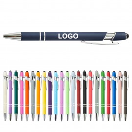 Custom Metal Pen with Stylus Custom Engraved