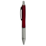 Custom Imprinted Ball Point Pen, Red - Pad Printed