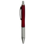 Custom Imprinted Ball Point Pen, Red - Pad Printed