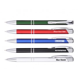 Aluminum Ballpoint Pen (5 3/8"x3/8") Custom Imprinted