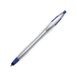 Logo Branded Dart Metallic Pen/Stylus - Blue