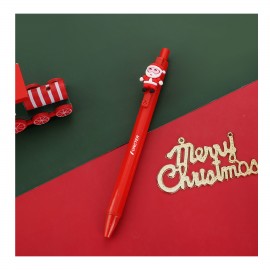 Christmas Gel Ink Pen Santa Claus Pen for Christmas Gift Custom Imprinted