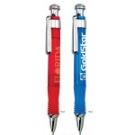 Custom Engraved Plastic Collection Wide Body Ballpoint Pen w/Translucent Color