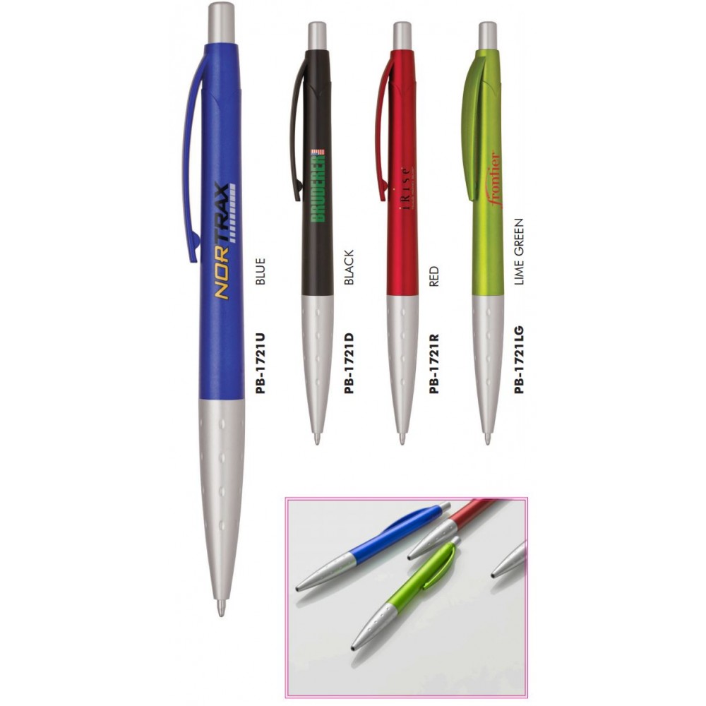 Custom Imprinted Plantagenet-1721 Promotional Metallic Pens Custom Imprinted Plantagenet-1721 Promotional Metallic Pens