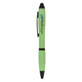 Wheat Straw Stylus Pen Custom Imprinted