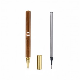 Wooden Rollerball Pen 0.5mm Custom Engraved  Wooden Rollerball Pen 0.5mm Custom Engraved