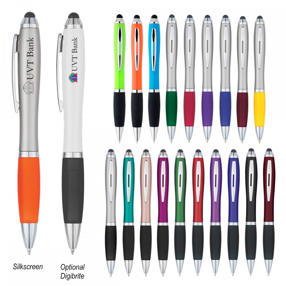 Custom Engraved Satin Stylus Pen Custom Engraved Satin Stylus Pen