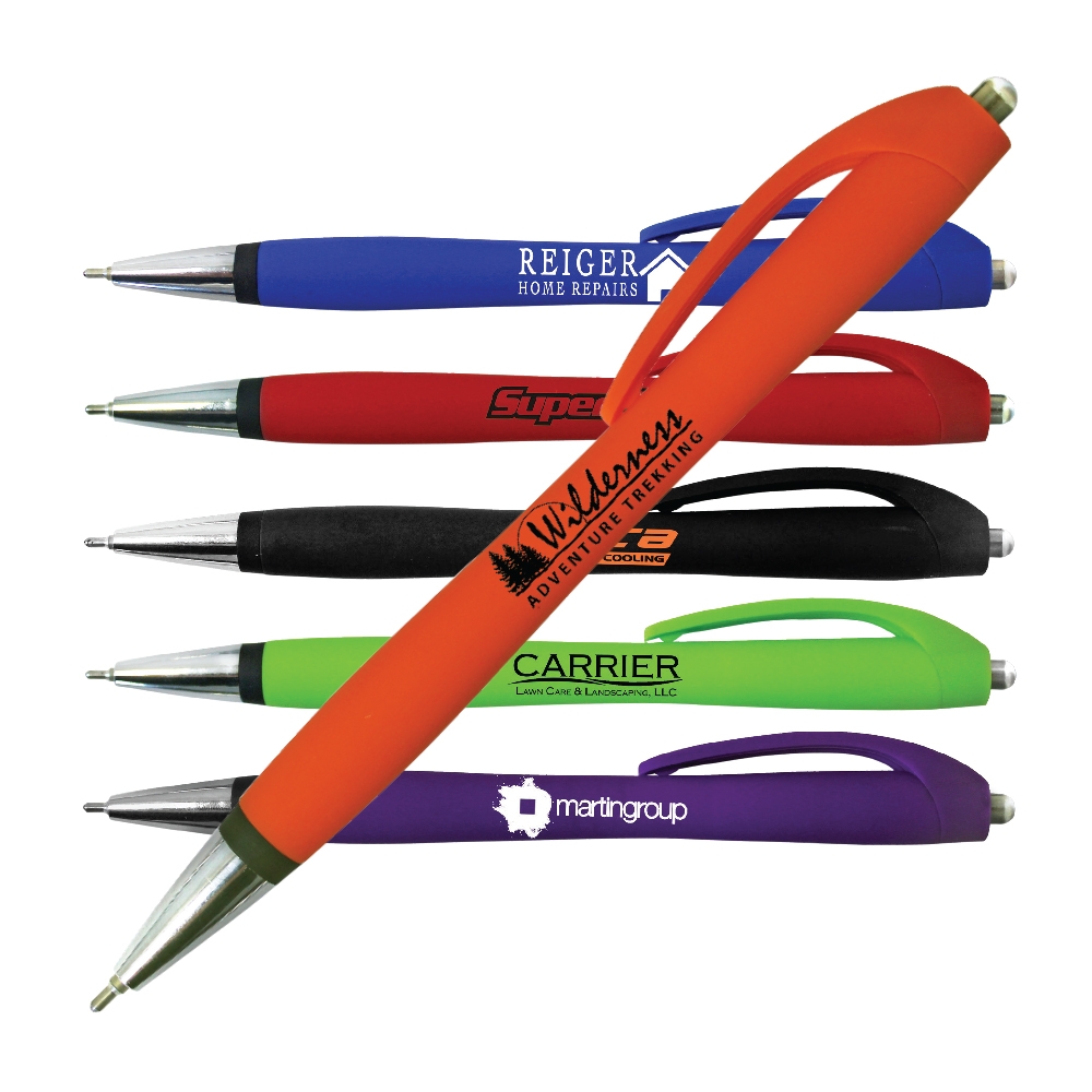 Halcyon Click Pen (Spot Color) Logo Branded