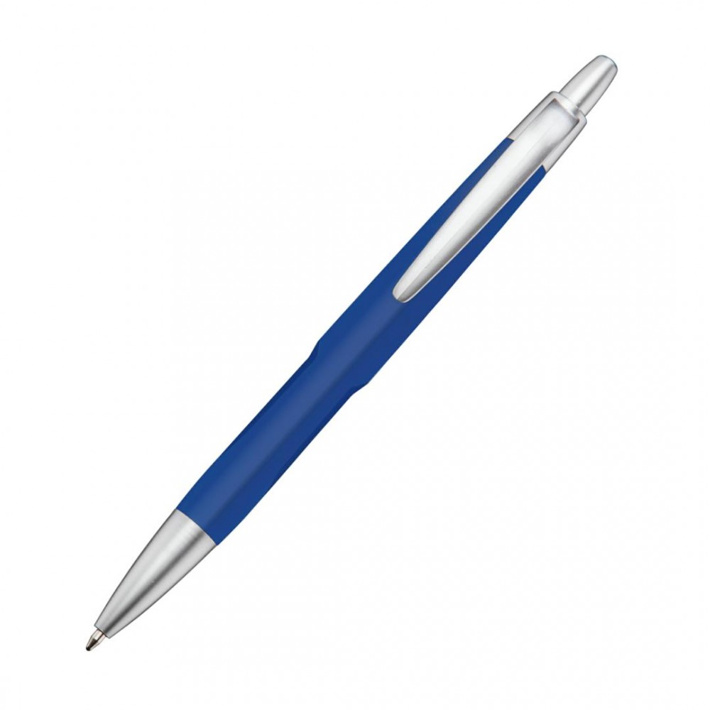 Acadia Ballpoint Pen - Blue Custom Imprinted