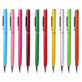 Logo Branded Rotating Aluminum Ballpoint Pen
