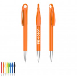 Portable Plastic Ballpoint Pen Custom Imprinted