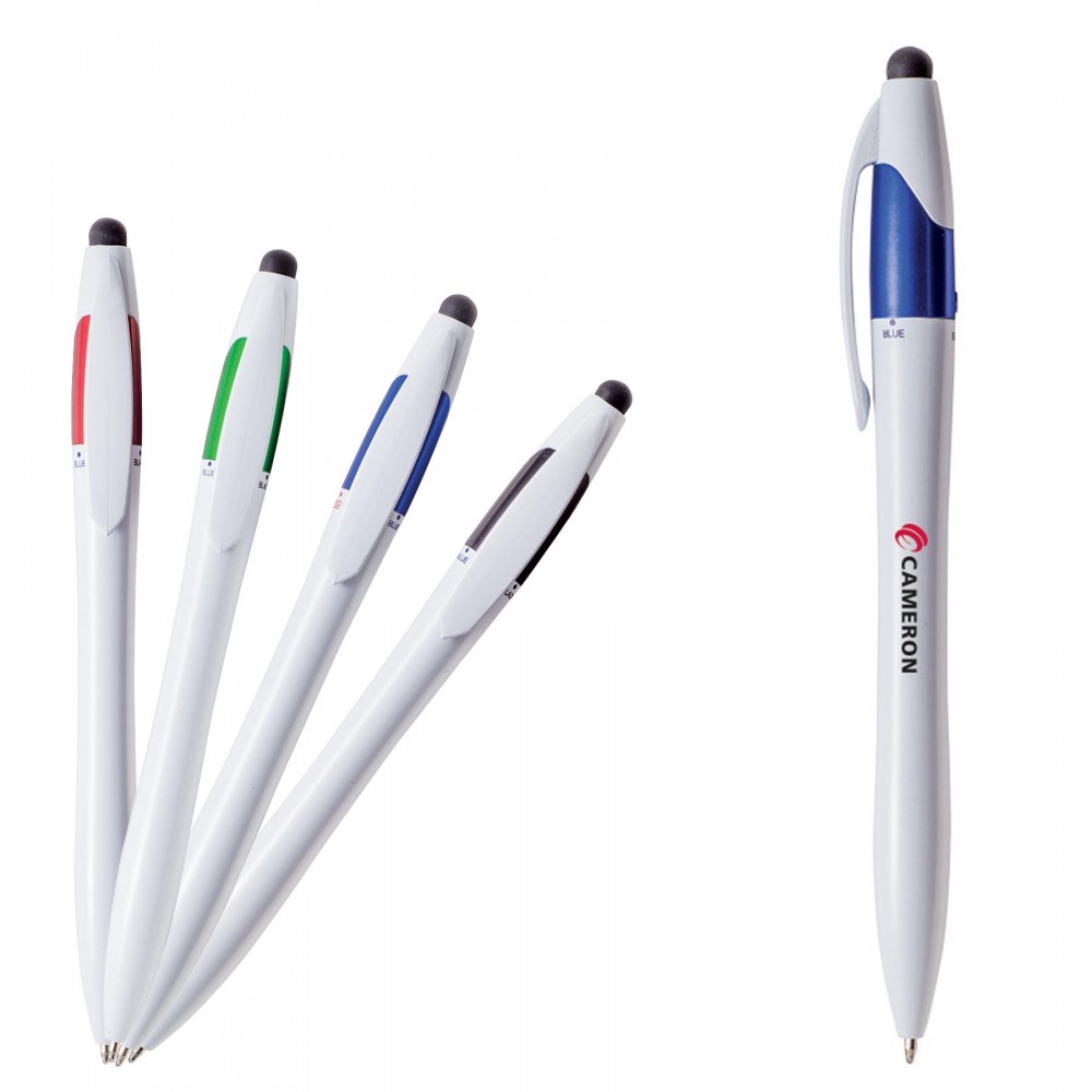 Custom Engraved Triple Threat Stylus Pen Custom Engraved Triple Threat Stylus Pen