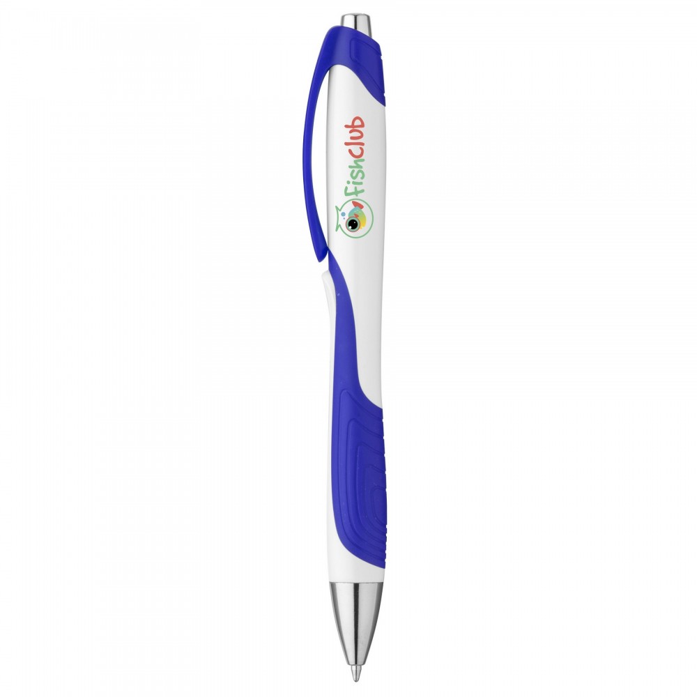 Logo Branded Waves Plastic Ballpoint Pen Logo Branded Waves Plastic Ballpoint Pen