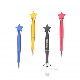 Star Shaped Pen Logo Branded  Star Shaped Pen Logo Branded