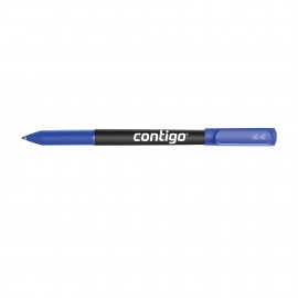 Paper Mate Write Bros Stick Pen - Black Ink - Blue Logo Branded