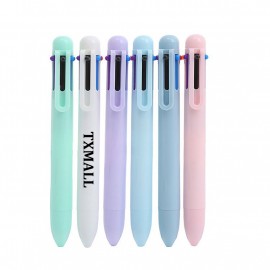 6-in-1 Multicolor Ballpoint Pen Custom Imprinted