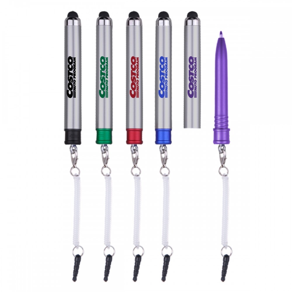 Mini Plastic Stylus & Ballpoint Pen Custom Engraved Mini Plastic Stylus & Ballpoint Pen Custom Engraved
