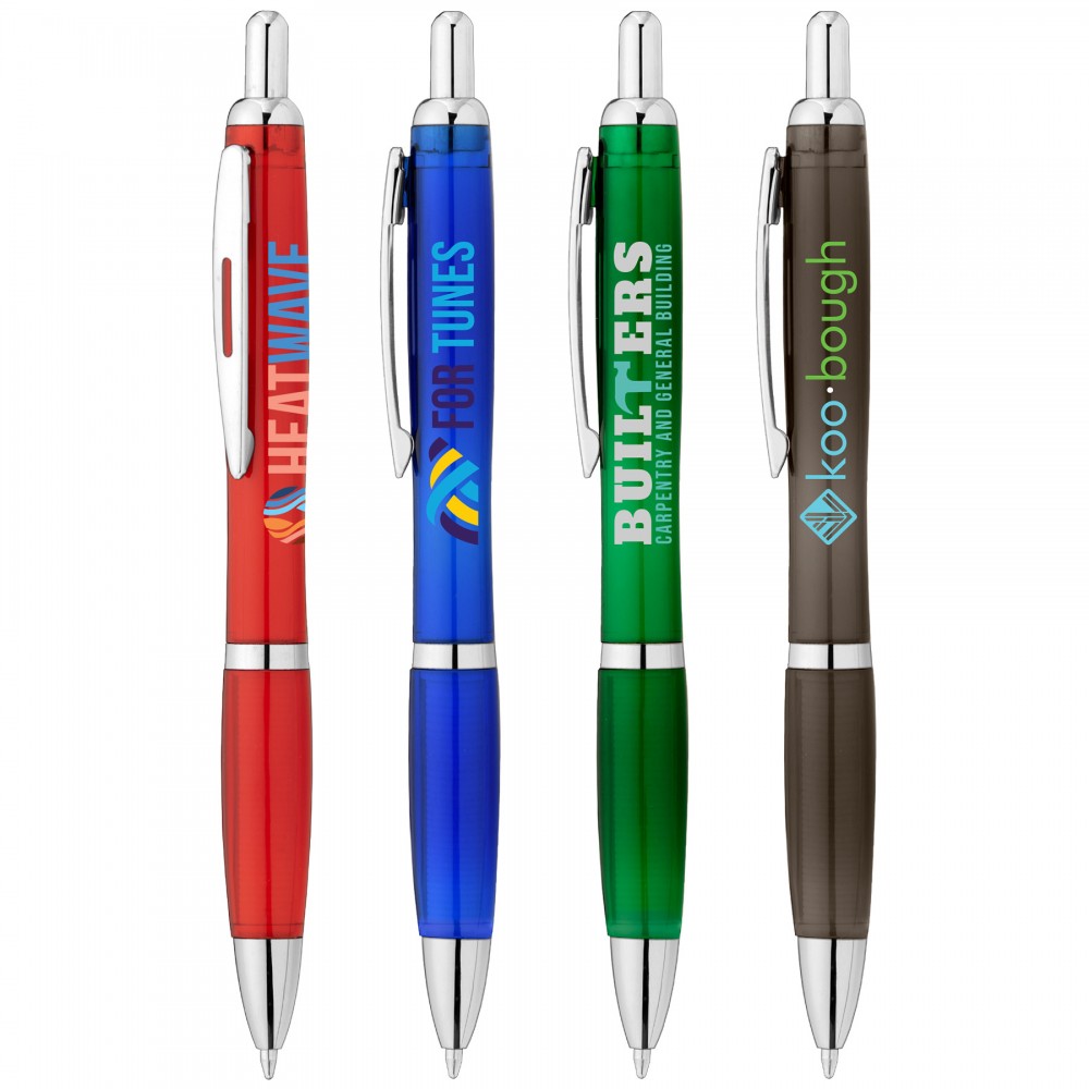 Logo Branded Sophisticate RPET Pen - ColorJet