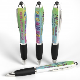 Squared iBasset Performance Pen Logo Branded  Squared iBasset Performance Pen Logo Branded