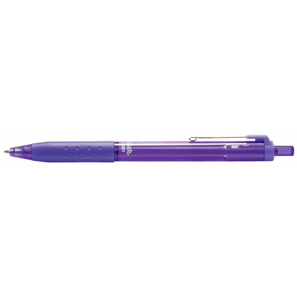 Custom Imprinted Papermate Inkjoy Retractable Translucent Barrel - Purple Custom Imprinted Papermate Inkjoy Retractable Translucent Barrel - Purple