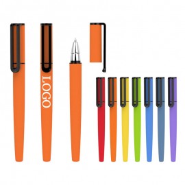 Custom Engraved Medium Point 0.5mm Black Ink Ballpoint Pen Work Pen
