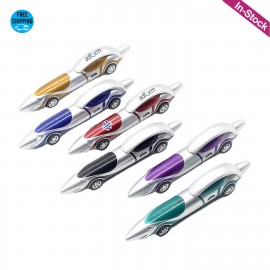 Logo Branded Racing Car Shape Ballpoint Pen