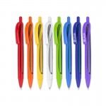 Click Retractable Plastic Ballpoint Pen Custom Imprinted