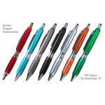 Special Pricing !... Fashion Ballpoint Pen With Comfort Grip & Stylus Logo Branded